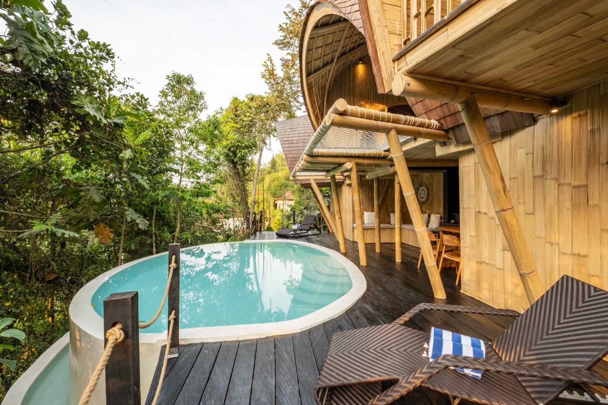 Jungleight Bali Otel Tegallalang  Dış mekan fotoğraf